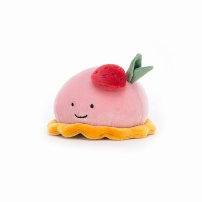 Jellycat Pretty Patisserie Dome Framboise USA | 96580YEMJ